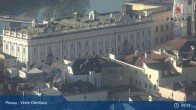 Archiv Foto Webcam Passau: Panoramablick auf Donau, Ortspitze und Altstadt 08:00