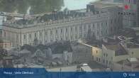 Archiv Foto Webcam Passau: Panoramablick auf Donau, Ortspitze und Altstadt 16:00
