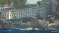 Archiv Foto Webcam Passau: Panoramablick auf Donau, Ortspitze und Altstadt 18:00