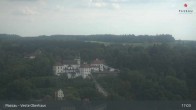 Archiv Foto Webcam Passau: Panoramablick auf Donau, Ortspitze und Altstadt 16:00