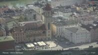 Archived image Webcam Passau City Centre and Danube 16:00