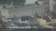 Archiv Foto Webcam Passau: Panoramablick auf Donau, Ortspitze und Altstadt 07:00