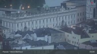 Archiv Foto Webcam Passau: Panoramablick auf Donau, Ortspitze und Altstadt 04:00