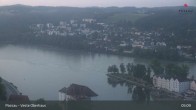 Archiv Foto Webcam Passau: Panoramablick auf Donau, Ortspitze und Altstadt 04:00