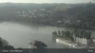 Archiv Foto Webcam Passau: Panoramablick auf Donau, Ortspitze und Altstadt 06:00