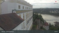 Archiv Foto Webcam Passau: Panoramablick auf Donau, Ortspitze und Altstadt 04:00