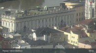 Archiv Foto Webcam Passau: Panoramablick auf Donau, Ortspitze und Altstadt 08:00