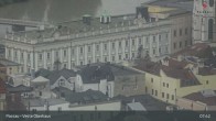 Archiv Foto Webcam Passau: Panoramablick auf Donau, Ortspitze und Altstadt 07:00