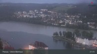 Archiv Foto Webcam Passau: Panoramablick auf Donau, Ortspitze und Altstadt 02:00