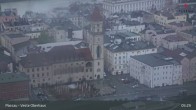 Archiv Foto Webcam Passau: Panoramablick auf Donau, Ortspitze und Altstadt 04:00