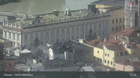 Archiv Foto Webcam Passau: Panoramablick auf Donau, Ortspitze und Altstadt 10:00