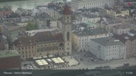 Archived image Webcam Passau City Centre and Danube 16:00