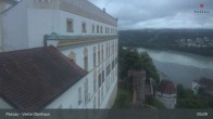 Archiv Foto Webcam Passau: Panoramablick auf Donau, Ortspitze und Altstadt 04:00