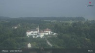 Archiv Foto Webcam Passau: Panoramablick auf Donau, Ortspitze und Altstadt 16:00
