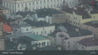 Archiv Foto Webcam Passau: Panoramablick auf Donau, Ortspitze und Altstadt 02:00