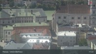 Archiv Foto Webcam Passau: Panoramablick auf Donau, Ortspitze und Altstadt 10:00