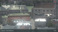 Archiv Foto Webcam Passau: Panoramablick auf Donau, Ortspitze und Altstadt 12:00