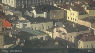 Archiv Foto Webcam Passau: Panoramablick auf Donau, Ortspitze und Altstadt 07:00