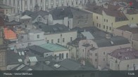 Archiv Foto Webcam Passau: Panoramablick auf Donau, Ortspitze und Altstadt 12:00