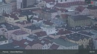 Archiv Foto Webcam Passau: Panoramablick auf Donau, Ortspitze und Altstadt 04:00