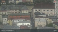 Archiv Foto Webcam Passau: Panoramablick auf Donau, Ortspitze und Altstadt 07:00