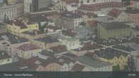 Archiv Foto Webcam Passau: Panoramablick auf Donau, Ortspitze und Altstadt 06:00