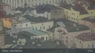 Archiv Foto Webcam Passau: Panoramablick auf Donau, Ortspitze und Altstadt 07:00
