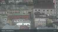 Archiv Foto Webcam Passau: Panoramablick auf Donau, Ortspitze und Altstadt 10:00