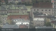 Archiv Foto Webcam Passau: Panoramablick auf Donau, Ortspitze und Altstadt 10:00