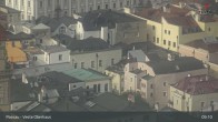 Archiv Foto Webcam Passau: Panoramablick auf Donau, Ortspitze und Altstadt 08:00
