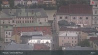 Archiv Foto Webcam Passau: Panoramablick auf Donau, Ortspitze und Altstadt 02:00