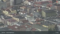 Archiv Foto Webcam Passau: Panoramablick auf Donau, Ortspitze und Altstadt 10:00