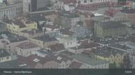 Archiv Foto Webcam Passau: Panoramablick auf Donau, Ortspitze und Altstadt 12:00