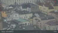Archiv Foto Webcam Passau: Panoramablick auf Donau, Ortspitze und Altstadt 14:00