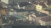 Archiv Foto Webcam Passau: Panoramablick auf Donau, Ortspitze und Altstadt 09:00
