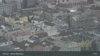 Archiv Foto Webcam Passau: Panoramablick auf Donau, Ortspitze und Altstadt 16:00