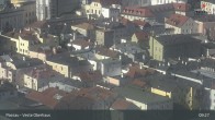 Archiv Foto Webcam Passau: Panoramablick auf Donau, Ortspitze und Altstadt 08:00