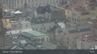 Archiv Foto Webcam Passau: Panoramablick auf Donau, Ortspitze und Altstadt 12:00