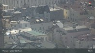 Archiv Foto Webcam Passau: Panoramablick auf Donau, Ortspitze und Altstadt 09:00