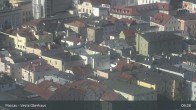 Archiv Foto Webcam Passau: Panoramablick auf Donau, Ortspitze und Altstadt 08:00