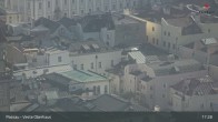 Archiv Foto Webcam Passau: Panoramablick auf Donau, Ortspitze und Altstadt 16:00