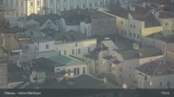 Archiv Foto Webcam Passau: Panoramablick auf Donau, Ortspitze und Altstadt 18:00
