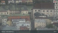 Archiv Foto Webcam Passau: Panoramablick auf Donau, Ortspitze und Altstadt 18:00