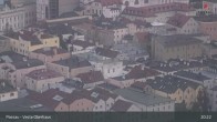 Archiv Foto Webcam Passau: Panoramablick auf Donau, Ortspitze und Altstadt 00:00