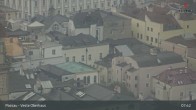 Archiv Foto Webcam Passau: Panoramablick auf Donau, Ortspitze und Altstadt 07:00