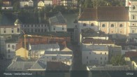 Archiv Foto Webcam Passau: Panoramablick auf Donau, Ortspitze und Altstadt 06:00