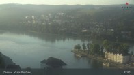 Archiv Foto Webcam Passau: Panoramablick auf Donau, Ortspitze und Altstadt 06:00