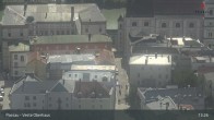 Archiv Foto Webcam Passau: Panoramablick auf Donau, Ortspitze und Altstadt 12:00
