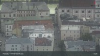 Archiv Foto Webcam Passau: Panoramablick auf Donau, Ortspitze und Altstadt 12:00
