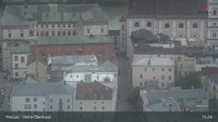 Archiv Foto Webcam Passau: Panoramablick auf Donau, Ortspitze und Altstadt 14:00